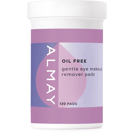 Almay Oil Free Gentle Eye Makeup Remover Pads, 120 Ct
