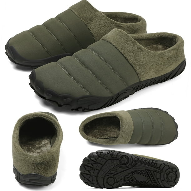 Exterior Borrosas Felpa Unisex Antideslizantes Ligeras para El Invierno