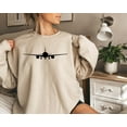 thumbnail image 2 of Airplane Sweatshirt, Travel Shirt, Gift for Traveler, Adventurer Gift, Airplane Shirt, Vacation Sweatshirt, Pilot Sweatshirt, 2 of 4