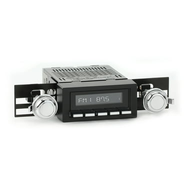 RetroRadio Compatible with 1978-83 Buick Regal Features Include Bluetooth, AUX, AM/FM LABC-M1-216-03-73B