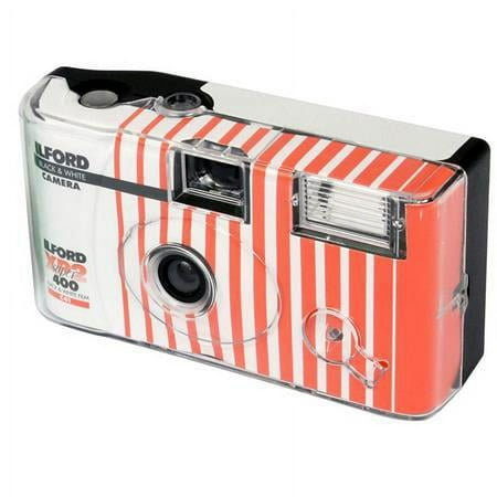 UPC: 0019498174186 | Ilford XP2 Super Single Use Camera with Flash 27 Exposures Black and White Film CAT1174186