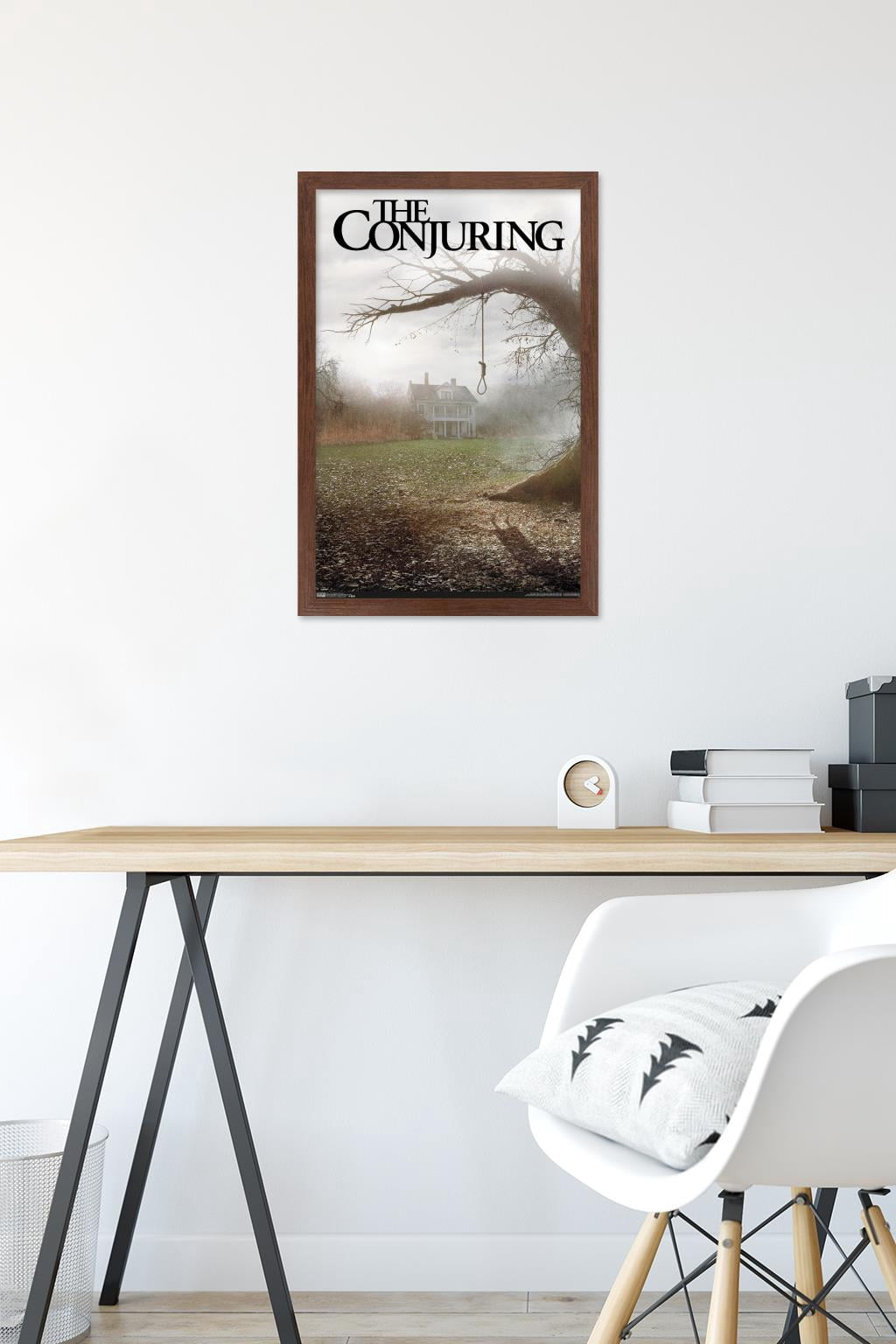 The Conjuring - One Sheet Wall Poster, 14.725" x 22.375", Framed