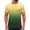 01-Yellow, variant on Ecqkame Mens Casual Sports T-Shirts Gradient Color Round Neck Short Sleeved Vintage Tops Outdoor Joggers Muscle Shirt Green XL
