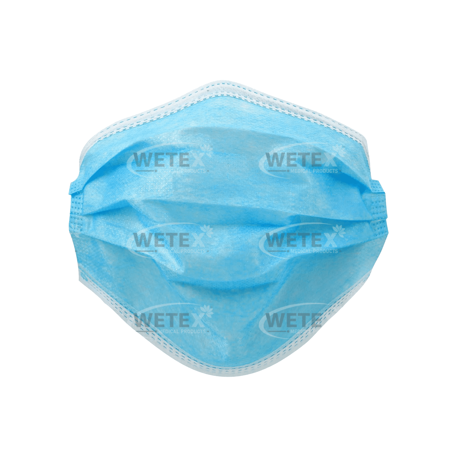 200pcs, Disposable Blue Face Masks (Disposable) – 3-ply