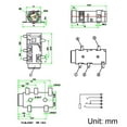 thumbnail image 4 of 3.5 mm Audio Jack Connector PCB Mount Female Socket 5 Pin PJ-327A 5pcs, 4 of 4