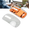 thumbnail image 1 of Transparent Clear Mouse, 3 Modes, Rechargeable Battery, Silent Click, Metal Wheel, 4 Adjustable DPI, Ergonomic Design, Compatible With , IOS, 1 of 8