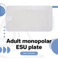 thumbnail image 4 of ESU-JB01 Placa ESU Monopolar para Adultos Negativa de LáMina Electrodo Desechable Profesional 10 Piezas por Paquete, 4 of 5