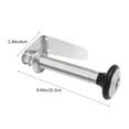 thumbnail image 2 of FENGGUIQU Stainless Steel Toilet Paper Holder Stand for Bathroom and Kitchen, 1-Pack Tissue Roll Dispenser, 2 of 8