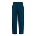 thumbnail image 4 of JULMCOMO Scrubs for Women Set Soft Work Uniforms Stretchy Yoga Suit Solid Color V Neck Top & Pants with Multi Pocket Scrubs In Regular and Petite Dark Green XL, 4 of 6