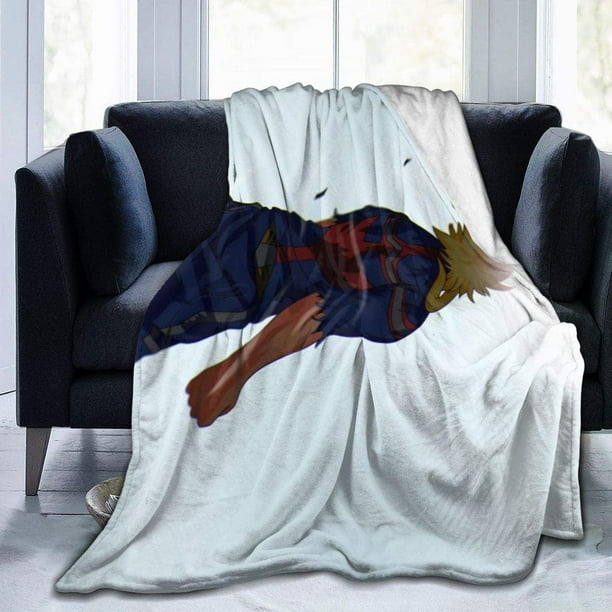 3D Fleece Bed Blankets, Anime HeroAca Bnha All Might Death Wedding