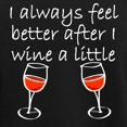 thumbnail image 3 of CafePress - After I Wine A Little Pajamas - Women's Short Sleeve Print T-Shirt and Pants Dark Cotton Pajama Set, 3 of 7