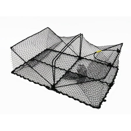 UPC: 0837508000283 | Promar Collapsible Crawfish/Crab Trap 24 x18 x8  – American Maple Inc TR-101  Fishing Accessories NEW