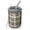 Brown And White, variant on 12oz Coffee Tumblers Rainbow Checkered Pattern Stainless Steel Vacuum Insulated Travel Tumbler Coffee Cups Mug with Lid and Straw with Cleaning Brush for Cold & Hot Drinks