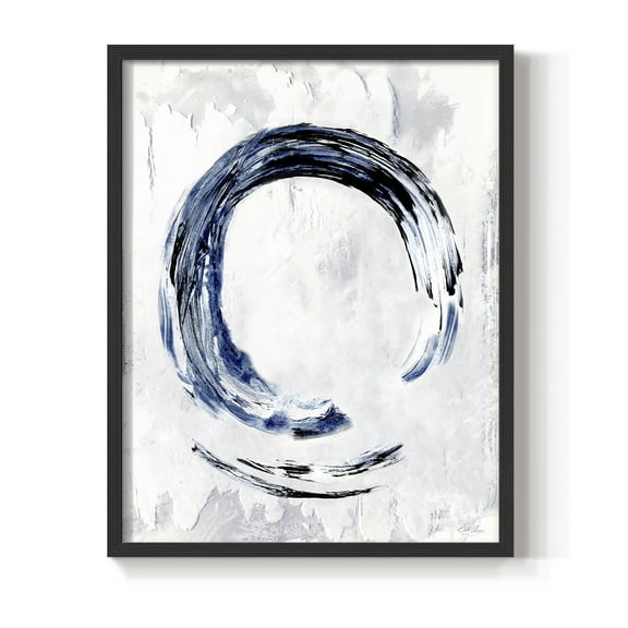 Moonglade II in Black Solid Wood 8 x 10 Framed Print