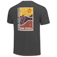 thumbnail image 3 of Men's  Graphite Arizona State Sun Devils Comfort Colors Minimal Vista Distressed Graphics T-Shirt, 3 of 3
