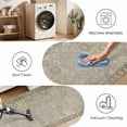 thumbnail image 3 of Washable Kitchen Runner Rug 2x5 ft, Modern Vintage Soft Low Profile Non Slip Rug with PVC Backing, Farmhouse Vintage Carpet for Kitchen Sink, Hallway, Laundry Room, 3 of 6