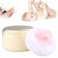 thumbnail image 2 of Beauos Yellow Talcum Powder Container, Soft Powder Puff Transparent Lid, One-Hand Makeup Tools, Soft Touch for All, Leak-Proof Travel Case, 1 Pack, 2 of 8