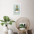 thumbnail image 2 of Wynwood Studio Prints Holiday Bells Sphere Holiday and Seasonal Holidays Wall Art Canvas Print Blue Teal 13x19, 2 of 3