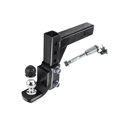 thumbnail image 1 of Adjustable 4 Level Trailer 10 Inch Drop Hitch Ball Mount Tow for 2 Inch Receiver RV Parts Camper Caravan Accessories, 1 of 6