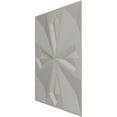 thumbnail image 4 of Ekena Millwork 19 5/8"W x 19 5/8"H Nikki EnduraWall Decorative 3D Wall Panel, Bright Coat Copper (12-Pack for 32.04 Sq. Ft.), 4 of 6