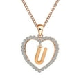 thumbnail image 1 of PVCS Collier Pendentif Chaîne avec Nom en Anglais pour Femmes, Cadeau de Mode, Bijoux, 1 of 1