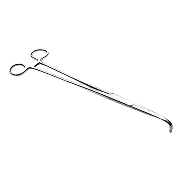 Pinza Mixter 28 cm Curva Vertical de Acero Inoxidable Uso Médico