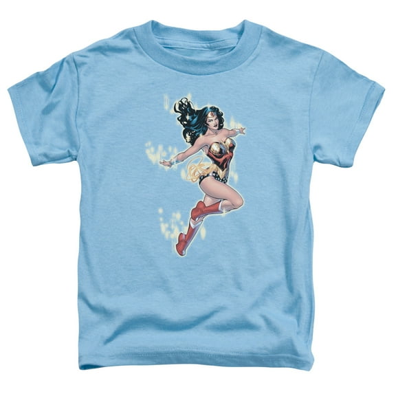 Wonder Woman Sparkling Amazon Kids T-Shirt-Toddler 3T