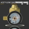 thumbnail image 4 of AWLOLWA AR-B CGA520 Régulateur de Réservoir d'Acétylène, Kit d'Acétylène Turbo Assorti, Air Acétylène, 4 of 7