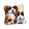thumbnail image 2 of Kits de agujas perforadoras Gloria Funda de almohada bordada 17x17, 2 of 9