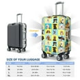 thumbnail image 4 of Lsque arious dog breeds Printed Luggage Cover, Travel Luggage Protector,Scratch and Dirt Resistant, Fits 18-32 Inch Luggage-X-Large, 4 of 7