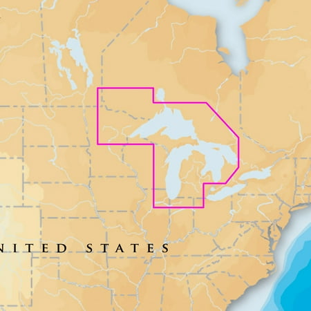 NAVIONICS PLATINUM PLUS WEST GREAT LAKES CF/900P+