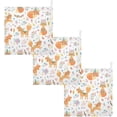 thumbnail image 6 of Coolnut 3 PCS Cartoon Cute Tribal Fox Baby Muslin Washcloths, Graffiti Fall Face Towel Burp Cloths Ultra Soft Absorbent Cotton Bath Wipes Towels for Newborn Boys Girls, 6 of 6