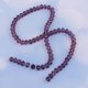 thumbnail image 3 of Cadena de espaciadoras facetadas acrílicas de cristal Gloria Violeta claro 6x8mm, 3 of 9
