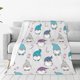 thumbnail image 1 of Balery cute winter Gnome Manta de Felpa Suave y Acogedora – Cobija de Franela Aterciopelada para Cama, Lavable y Cálida para Sofá, Mascotas, Transpirable-60"x50", 1 of 7