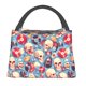 thumbnail image 1 of Fotbe music Skull record Retro Bolsa Térmica Portátil con Estampado, Bolsa de Entrega de Alimentos Aislada, Bolsa Reutilizable de Gran Capacidad para Comidas y Supermercado, 1 of 6