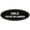 Black, variant on Signs ByLITA Oval Smile You're on Camera Sign - Laser-Engraved Lettering | Durable ABS Plastic | Vibrant Colors | Powerful Foam Tape (Brushed Silver) - Medium