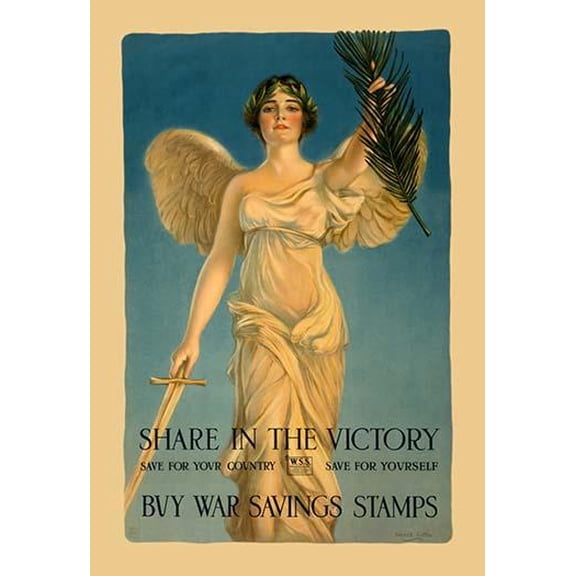Share in the Victory- Fine Art Canvas Print (20" x 30")