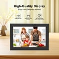 thumbnail image 4 of Jazeyeah 10.1 inch Wifi Digital Picture Frame 32GB Storage 1280*800 IPS TouchScreen Supports Micro SD Card, Share Photos&Videos via Free APP,Gifts, 4 of 6