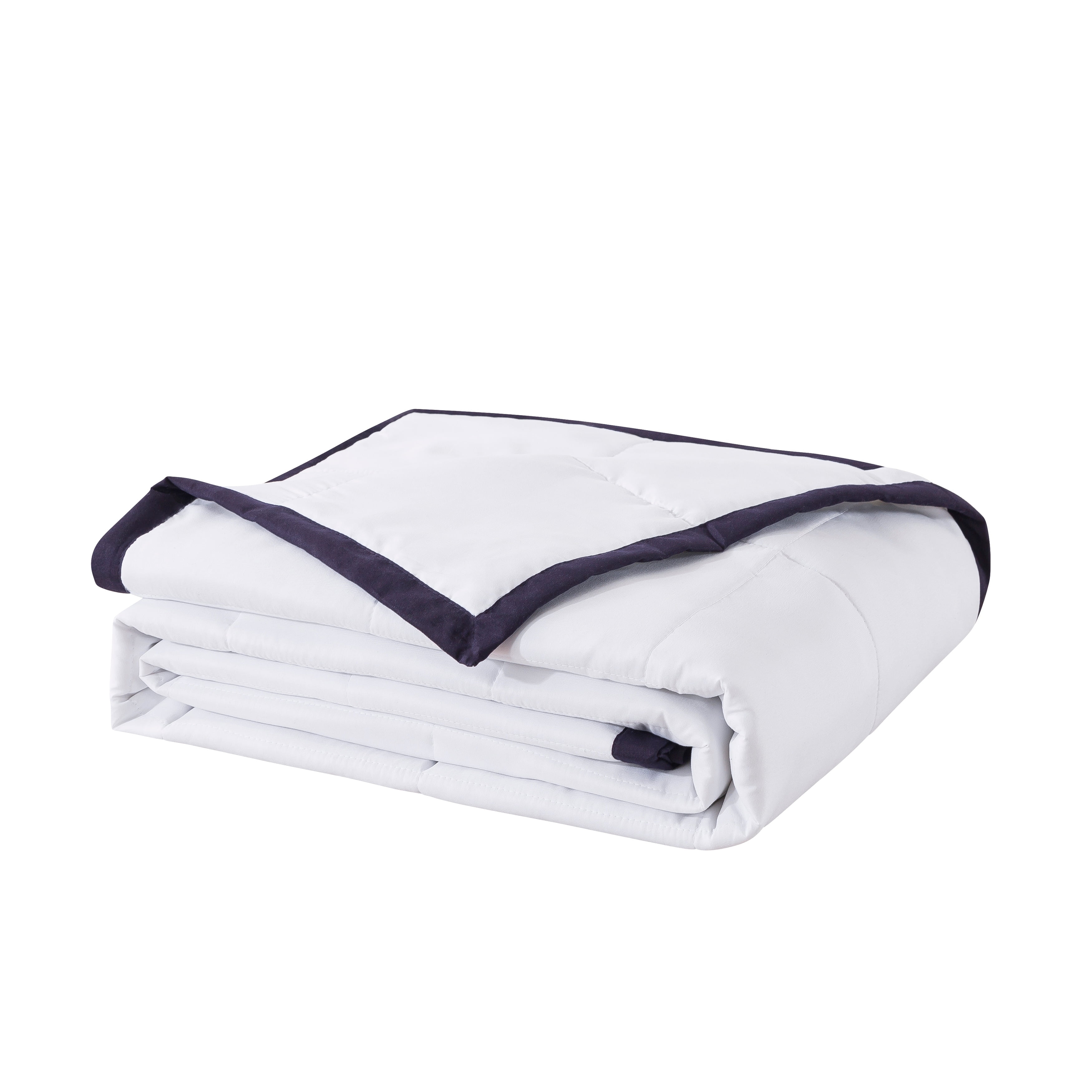 Framed Down Alternative Blanket - King - Navy (276 C)