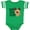 Football Green and White, variant on Inktastic Doggone Cute- Happy Puppy Boys or Girls Baby Bodysuit