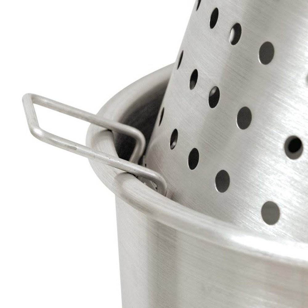 Bayou Classic KDS-144 44 qt Stainless Boil Steam Fry Pot Stock - image 2 of 3