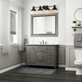 thumbnail image 5 of C Cattleya 32 in. 4-Light Powder-coated Black Vanity Light Fixture, 5 of 6