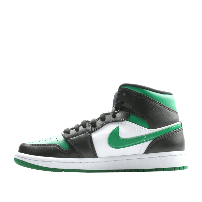 Ruïneren reflecteren verzekering Air Jordan 1 Mid Men's Shoes Black-Pine Green-White 554724-067 - Walmart.com