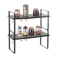thumbnail image 1 of VEVOR 2 Tier Cabinet Organizer Shelf Counter Shelves Steel Kitchen Storage Spice Rack, 1 of 9