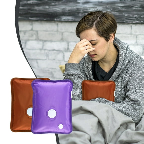 Cagogo under $5 1Pcs Heating Bag, Rechargeable Electric Hot Water Bag, Safe Hand Warmer for Winter, USB Heating Pad for Indoor Outdoor Use, Comfortable Heat Compress