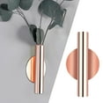 thumbnail image 1 of facefd Vase Mural pour Plantes Vase à Fleurs Support Conteneur Or Rose, 1 of 6