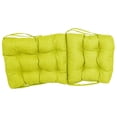thumbnail image 2 of Coussin de Chaise Extérieur Solide en Polyester Filé 18 Pouces par 38 Pouces, 2 of 2