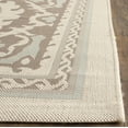 thumbnail image 4 of Safavieh Courtyard Abel Geometric Indoor/Outdoor Area Rug, Beige/Dark Beige, 8' x 11', 4 of 9