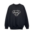thumbnail image 1 of DC Comics Boys Superman Logo Sketch Sweatshirt, 1 of 3