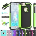 thumbnail image 1 of iPhone 7 Case,iPhone 7 (4.7 INCH) Case Hybrid Shock Absorbing Best Impact Defender Rugged Slim Cover Shell Plastic Outer & Rubber Silicone Inner For iPhone 7 Njjex [New Ball], 1 of 4